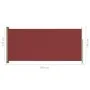 Einziehbare seitliche Gartenmarkise rot 140x300 cm von vidaXL, Sonnenschirme - Ref: Foro24-317877, Preis: 73,54 €, Rabatt: %