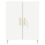 Aparador alto madera contrachapada blanco 69,5x34x180 cm von , Sideboards - Ref: Foro24-3189237, Preis: 126,52 €, Rabatt: %