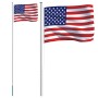 Mástil y bandera de Estados Unidos aluminio 6,23 m von , Fahnen und Windsäcke - Ref: Foro24-3147111, Preis: 73,59 €, Rabatt: %
