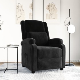 Sillón reclinable de terciopelo negro von , Sessel - Ref: Foro24-342405, Preis: 184,27 €, Rabatt: %