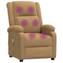 Sillón de masaje de terciopelo marrón | Foro24.es | Tu tienda online para hogar, jardín y más Foro24.es