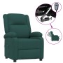 Sillón reclinable eléctrico tela verde oscuro | Foro24.es | Tu tienda online para hogar, jardín y más Foro24.es