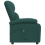 Sillón reclinable eléctrico tela verde oscuro | Foro24.es | Tu tienda online para hogar, jardín y más Foro24.es
