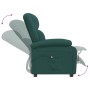Sillón reclinable eléctrico tela verde oscuro | Foro24.es | Tu tienda online para hogar, jardín y más Foro24.es