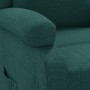 Sillón reclinable eléctrico tela verde oscuro | Foro24.es | Tu tienda online para hogar, jardín y más Foro24.es