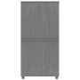 Armario HAMAR madera maciza pino gris oscuro 89x50x180 cm von , Kleiderschränke - Ref: Foro24-340482, Preis: 240,61 €, Rabatt: %