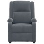 Sillón de masaje terciopelo gris oscuro by , Electric massage chairs - Ref: Foro24-342411, Price: 221,94 €, Discount: %