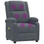 Sillón de masaje terciopelo gris oscuro by , Electric massage chairs - Ref: Foro24-342411, Price: 221,94 €, Discount: %