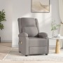 Sillón de masaje eléctrico tela gris taupé | Foro24.es | Tu tienda online para hogar, jardín y más Foro24.es