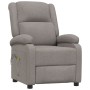 Sillón de masaje eléctrico tela gris taupé | Foro24.es | Tu tienda online para hogar, jardín y más Foro24.es