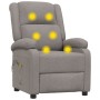 Sillón de masaje eléctrico tela gris taupé | Foro24.es | Tu tienda online para hogar, jardín y más Foro24.es