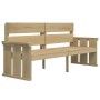 Set de muebles de jardín 3 pzas madera maciza pino impregnada von , Gartensets - Ref: Foro24-3096618, Preis: 433,97 €, Rabatt: %