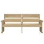 Set de muebles de jardín 3 pzas madera maciza pino impregnada von , Gartensets - Ref: Foro24-3096618, Preis: 433,97 €, Rabatt: %