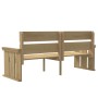 Set de muebles de jardín 3 pzas madera maciza pino impregnada von , Gartensets - Ref: Foro24-3096618, Preis: 433,97 €, Rabatt: %