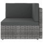 Juego muebles de jardín 8 pzas y cojines ratán sintético gris by , Garden sets - Ref: Foro24-3067174, Price: 814,34 €, Discou...