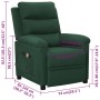 Sillón de masaje de tela verde oscuro | Foro24.es | Tu tienda online para hogar, jardín y más Foro24.es