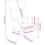 Sillón de relax de tela gris oscuro von , Sessel - Ref: Foro24-341092, Preis: 106,19 €, Rabatt: %