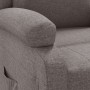 Sillón reclinable de tela gris taupe | Foro24.es | Tu tienda online para hogar, jardín y más Foro24.es