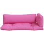 Cojines para palés 3 piezas tela Oxford rosa | Foro24.es | Tu tienda online para hogar, jardín y más Foro24.es