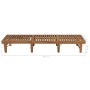 Tumbona plegable con cojín madera maciza de acacia by , Loungers - Ref: Foro24-3064177, Price: 247,06 €, Discount: %