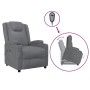Sillón elevable de cuero sintético gris antracita by , Armchairs - Ref: Foro24-289753, Price: 343,39 €, Discount: %