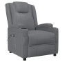 Sillón elevable de cuero sintético gris antracita by , Armchairs - Ref: Foro24-289753, Price: 343,39 €, Discount: %