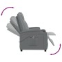 Sillón elevable de cuero sintético gris antracita by , Armchairs - Ref: Foro24-289753, Price: 343,39 €, Discount: %