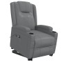 Sillón elevable de cuero sintético gris antracita by , Armchairs - Ref: Foro24-289753, Price: 343,39 €, Discount: %