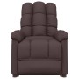 Sillón reclinable eléctrico tela marrón oscuro | Foro24.es | Tu tienda online para hogar, jardín y más Foro24.es