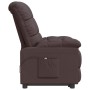 Sillón reclinable eléctrico tela marrón oscuro | Foro24.es | Tu tienda online para hogar, jardín y más Foro24.es