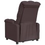 Sillón reclinable eléctrico tela marrón oscuro | Foro24.es | Tu tienda online para hogar, jardín y más Foro24.es