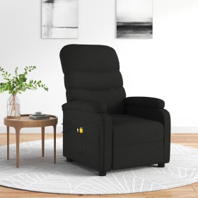 Sillón de masaje eléctrico tela negro by , Electric massage chairs - Ref: Foro24-3073696, Price: 278,25 €, Discount: %