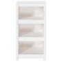 Estantería madera maciza de pino blanca 50x35x97 cm | Foro24.es | Tu tienda online para hogar, jardín y más Foro24.es