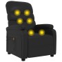 Sillón de masaje eléctrico cuero sintético negro by , Electric massage chairs - Ref: Foro24-3073677, Price: 264,35 €, Discoun...