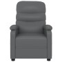 Sillón de masaje eléctrico cuero sintético gris by , Electric massage chairs - Ref: Foro24-3073680, Price: 227,47 €, Discount: %