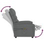 Sillón de masaje eléctrico cuero sintético gris by , Electric massage chairs - Ref: Foro24-3073680, Price: 227,47 €, Discount: %