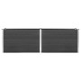 Arriate elevado de WPC gris 200x100x91 cm von , Töpfe und Pflanzgefäße - Ref: Foro24-318098, Preis: 363,57 €, Rabatt: %