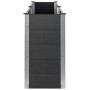 Arriate elevado de WPC gris 200x100x91 cm von , Töpfe und Pflanzgefäße - Ref: Foro24-318098, Preis: 363,57 €, Rabatt: %