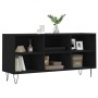 Mueble de TV madera de ingeniería negro 103,5x30x50 cm de , Muebles TV - Ref: Foro24-826989, Precio: 70,53 €