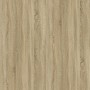 Mesa de centro madera y hierro roble Sonoma 80x45x45 cm by , Coffee table - Ref: Foro24-823323, Price: 41,45 €, Discount: %