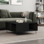 Mesa de centro madera contrachapada negro 80x80x36,5 cm | Foro24.es | Tu tienda online para hogar, jardín y más Foro24.es