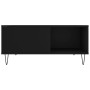 Mesa de centro madera contrachapada negro 80x80x36,5 cm | Foro24.es | Tu tienda online para hogar, jardín y más Foro24.es