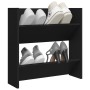 Zapatero de pared madera contrachapada negro 60x18x60 cm von , Schuhregale und Schuhorganisatoren - Ref: Foro24-806717, Preis...