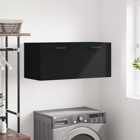 Armario de pared madera de ingeniería negro 80x36,5x35 cm | Foro24.es | Tu tienda online para hogar, jardín y más Foro24.es