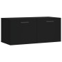 Armario de pared madera de ingeniería negro 80x36,5x35 cm | Foro24.es | Tu tienda online para hogar, jardín y más Foro24.es