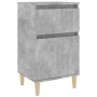 Mesita de noche gris hormigón 40x35x70 cm | Foro24.es | Tu tienda online para hogar, jardín y más Foro24.es