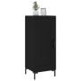 Aparador de madera contrachapada negro 34,5x34x90 cm | Foro24.es | Tu tienda online para hogar, jardín y más Foro24.es