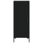 Aparador de madera contrachapada negro 34,5x34x90 cm | Foro24.es | Tu tienda online para hogar, jardín y más Foro24.es
