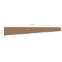 Paravientos de 9 paneles tela gris taupe 1200x160 cm von , Sonnenschirme - Ref: Foro24-47201, Preis: 170,23 €, Rabatt: %