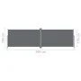 Anthrazit ausziehbare Seitenmarkise 180x600 cm von vidaXL, Sonnenschirme - Ref: Foro24-318002, Preis: 109,78 €, Rabatt: %
